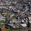 University of Central Lancashire aerial photo