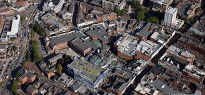 Preston Lancashire aerial photograph