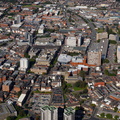  Preston town centre aerial photo