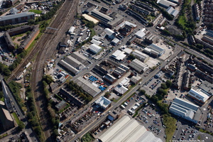 Wellfield Business Park Preston aerial photo