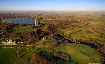 Heaton Park aerial photo