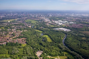 the Irwell Valley & River Irwell aerial photo