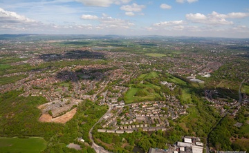 Prestwich  aerial photo