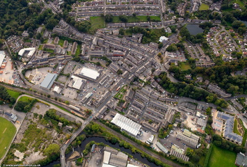 Ramsbottom from the air near verticle