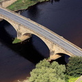Ribchester Bridge, Lancashire from the air
