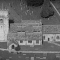 St Wilfrid's Church, Ribchester from the air