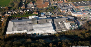 McBride Factory in Middleton from the air
