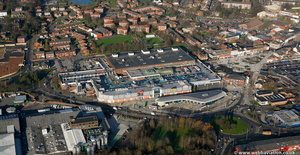 Middleton Shopping Centre from the air