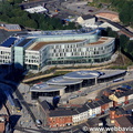 No 1 Riverside Rochdale Lancashire aerial photograph
