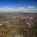 Rochdale from the air high up
