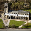 St Chads Church from the air