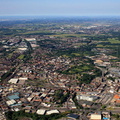 Rochdale Greater Manchester  from the air