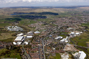 Smallbridge Rochdale  from the air