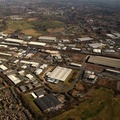 Turner Brothers Asbestos Site Shawclough Rochdale   from the air