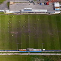 Mayfield Sports Centre Castleton Rochdale from the air