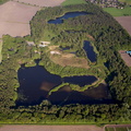 Mere Sands Wood Nature Reserve from the air