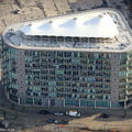 Abito Apartments Greengate,  Salford  from the air 