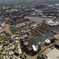 Erie Basin, Salford Quays  aerial photo  
