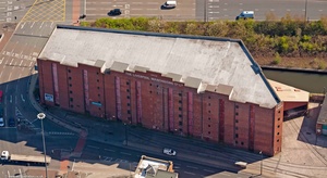  The Liverpool Warehousing Company Co Ltd from the air