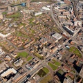 Salford showing Chapel Street from the air