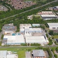 Pimbo Rd, West Pimbo Industrial estate Skelmersdale from the air