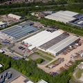 Standish Metal Treatments Ltd Potter Place  Skelmersdale from the air