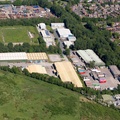 Selby Place Stanley Industrial Estate  Skelmersdale from the air