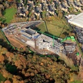 construction of  West Lancs College, Campus, Skelmersdale   from the air