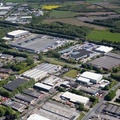 Gillibrands Industrial Estate Glebe Road, Skelmersdale, WN8  from the air