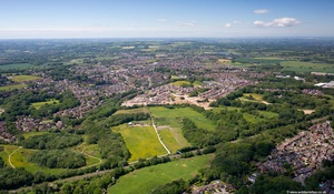 Standish  from the air