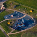 Anchorsholme Park Thornton-Cleveleys from the air