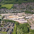 Ibstock Brick, Ravenhead Factory, Chequer Lane Upholland, Lancashire from the air