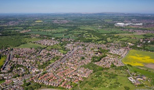 Upholland from the air