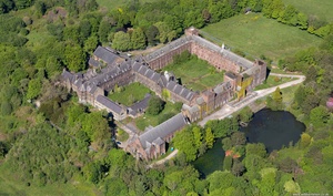 St Joseph's College, Upholland from the air