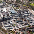 Trafford General Hospital Urmston  from the air 