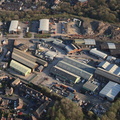 Westhoughton Industrial Estate, James St, Westhoughton  from the air 