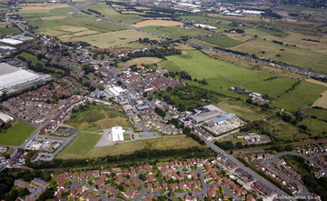 Westhoughton from the air 