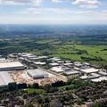 Wingates Industrial Estate, Westhoughton, Bolton  from the air