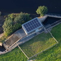 Whalley Hydro hydroelectric plant  aerial photo