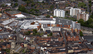 Grand Arcade Shopping Centre , Wigan from the air