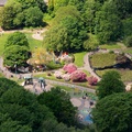 Haigh Adventure Play Area Wigan from the air