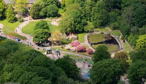 Haigh Adventure Play Area Wigan from the air