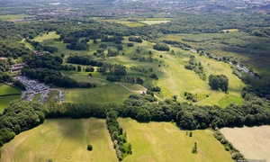 Haigh Woodland Park Golf Course from the air