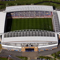  DW Stadium Wigan, aka JJB stadium  from the air  