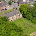  St David's Church Haigh Wigan aerial photo 