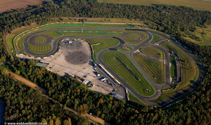Three Sisters Race Circuit  from the air  