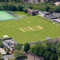 Wigan Cricket Club  from the air