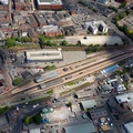 Wigan North Western railway station from the air
