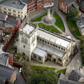 All Saint's Church Wigan from the air
