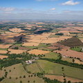  site of the Battle of Bosworth Field  from the air